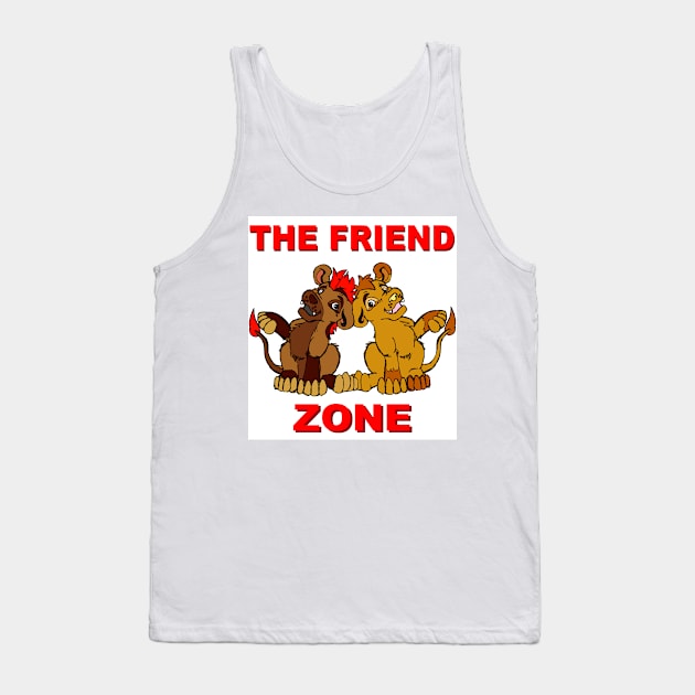 The Friend Zone Tank Top by RockyHay